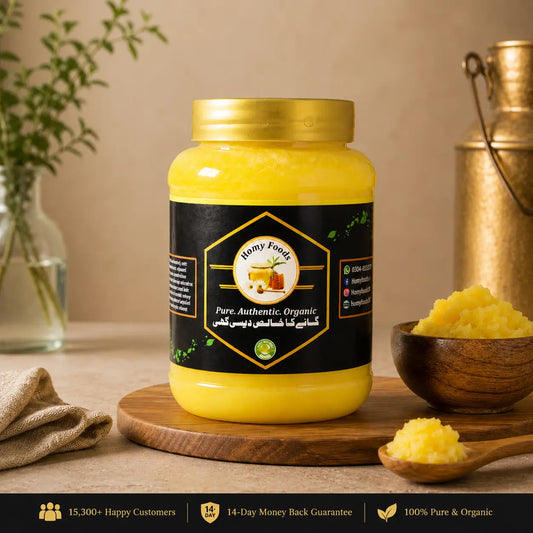 100% Pure Cow Desi Ghee – No Mixing, No Chemicals